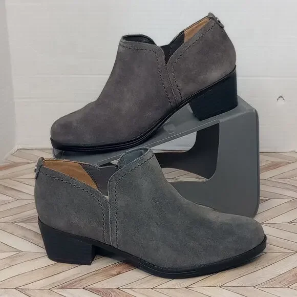 Naturalizer Zarie Ankle Booties Women's Size 6.5M, Gray - Picture 1 of 6